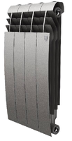 Радиатор биметаллический Royal Thermo BiLiner 500 new/Silver Satin (4 секц. )